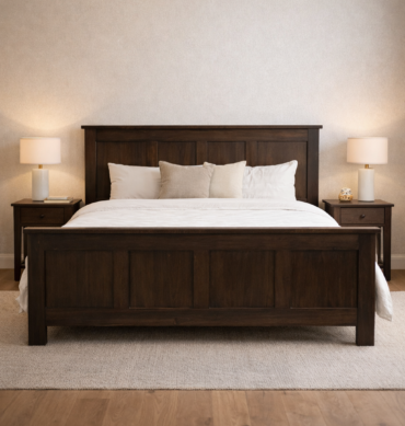 Mahogany Bed - Walnut